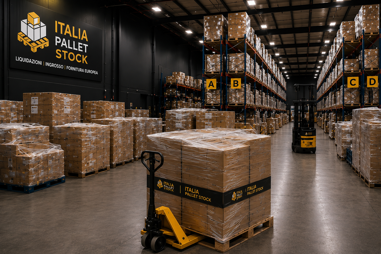 Stock di pallet di alta qualità