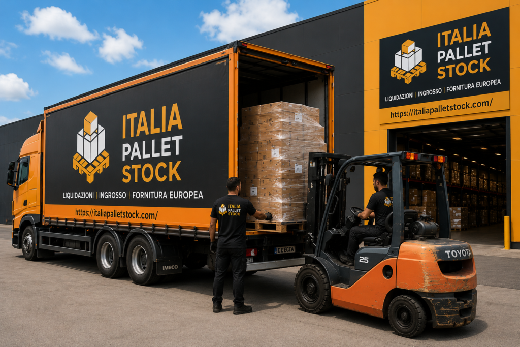scorte su pallet